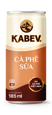 CÀ PHÊ SỮA ĐÓNG LON - KABEV
