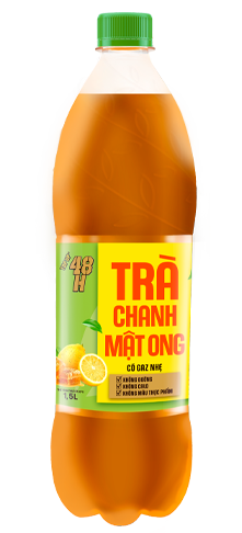 Trà có ga hương chanh mật ong